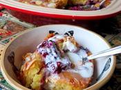 Blackberry Bakewell Pudding