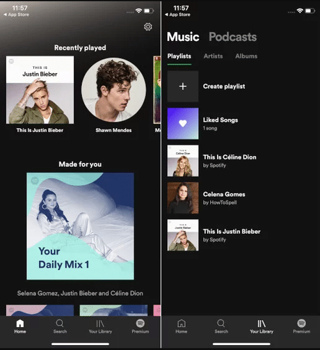 Spotify Music App