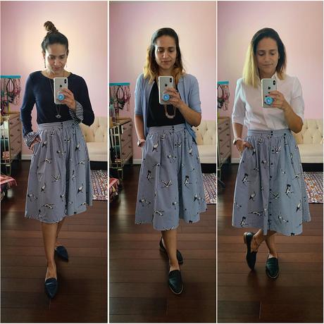 Three Ways Bird Skirt