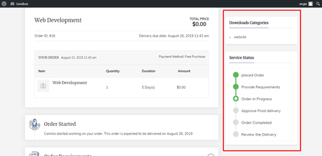 Sell Your Services Online With EDD Sell Services Plugin manage order, EDD sell services, selling service online