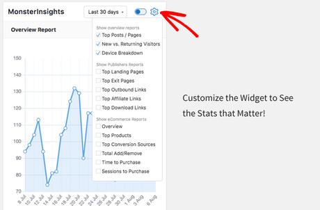 monsterinsights custom reports