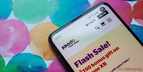 Koodo charges ‘phone credit’ and remaining Tab balance if you cancel early