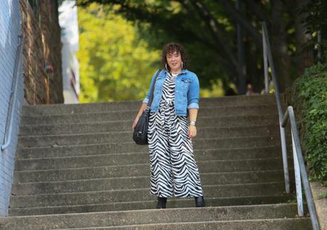 A Zebra Jumpsuit for Fall