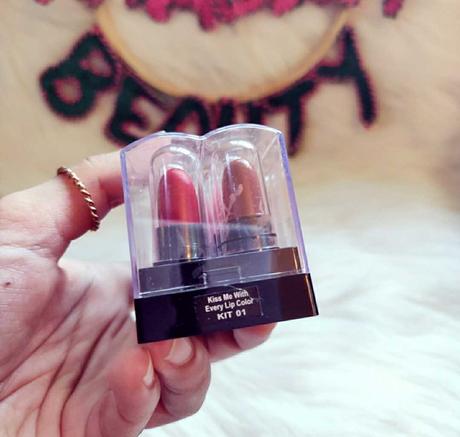 Stay Quirky Soft Matte Mini Lipstick Set Review| Kit 1