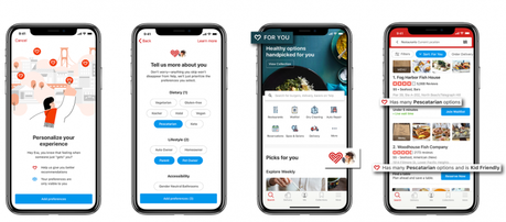 Yelp introduces new personalization features to customize search results