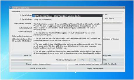 Use GWX Control Panel to Stop Windows 10 Upgrade