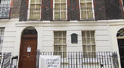 Benjamin Franklin’s house in London
