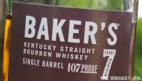 Label for the Baker's Single Barrel