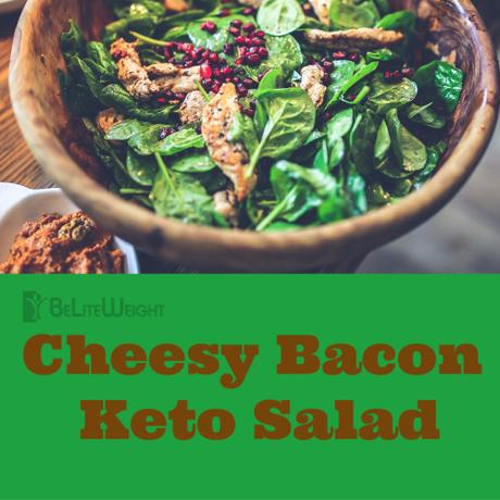 Cheesy Bacon Keto Salad