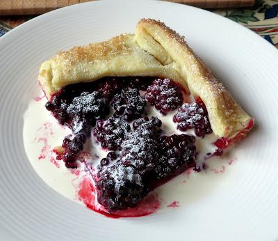 Easy Blackberry Galette