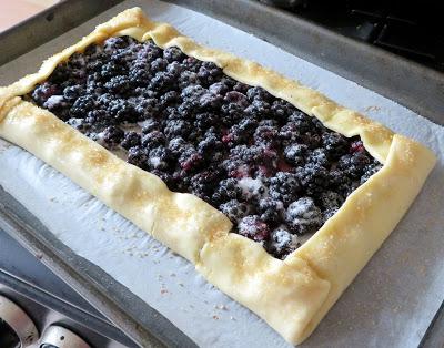 Easy Blackberry Galette