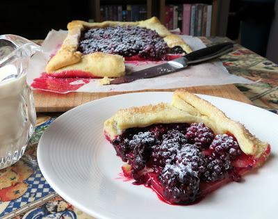 Easy Blackberry Galette