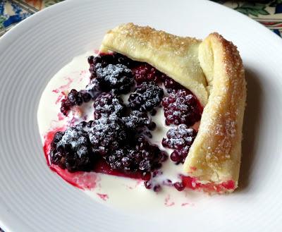 Easy Blackberry Galette