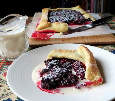 Easy Blackberry Galette