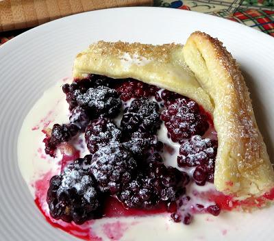 Easy Blackberry Galette