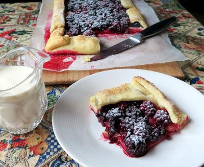 Easy Blackberry Galette