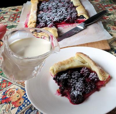 Easy Blackberry Galette