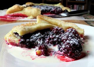 Easy Blackberry Galette