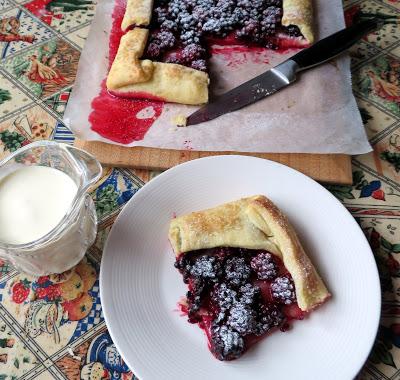 Easy Blackberry Galette