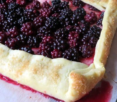 Easy Blackberry Galette