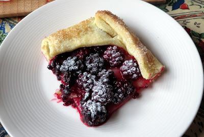 Easy Blackberry Galette