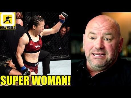 MMA Community Reacts to the 42 SECONDS WIN in Weili Zhang vs Jessica Andrade,UFC China