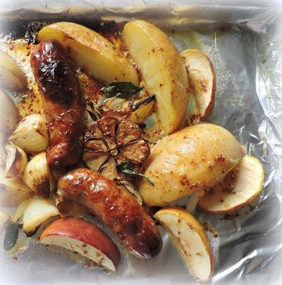 Orchard Pan Roast with Sausages