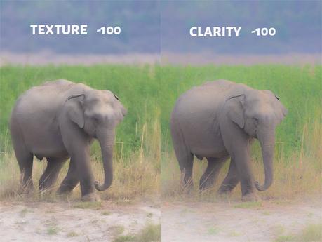 Texture Vs Clarity at -100