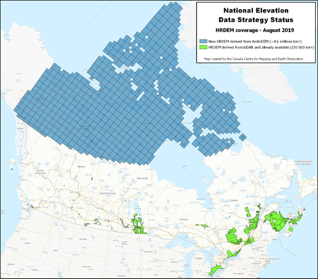 Canadian Arctic High Resolution Digital Elevation Model