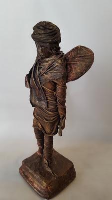 Bronze effect sculpture by Amanda Trought