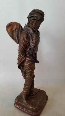 Bronze effect sculpture by Amanda Trought