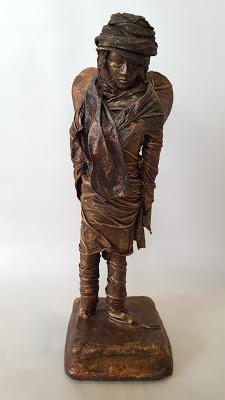 Bronze effect sculpture by Amanda Trought