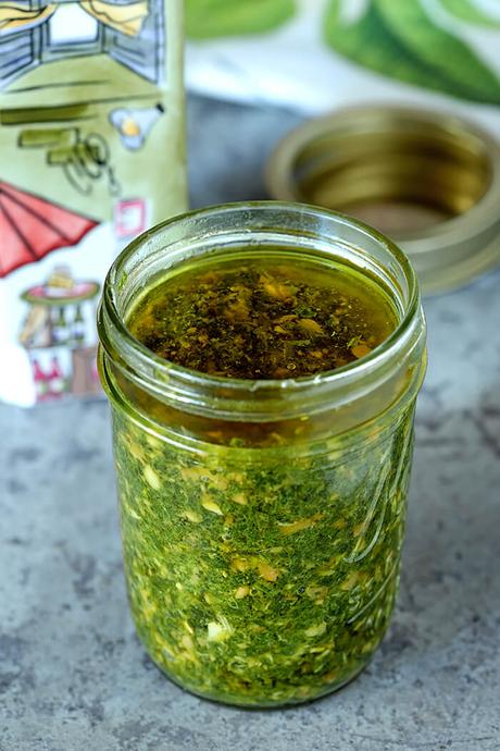 Italian Basil Pesto with Pine Nuts