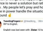 ‘RIP English,’ Twitter Users Mock Zlatan Over Reactions Xenophobia