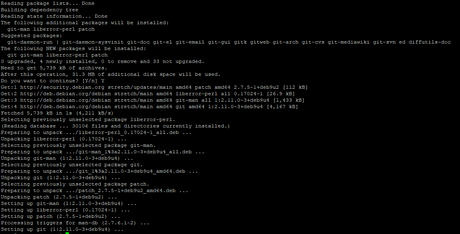 Install Git on Ubuntu 18.04 Operating System