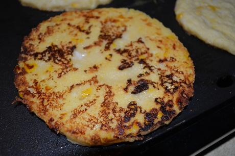 Colombian Arepas de Choclo (Griddled Sweet Corn Cakes)