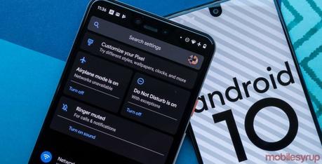 Android 10 hints a Pixel customization hub is on the way