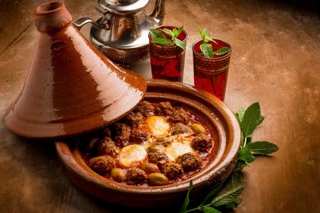 Traditional tajine pot in Morocco - makes it to our Top 10 food destinations