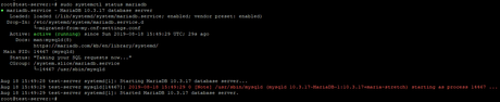 Install MariaDB on Debian 9 Operating System