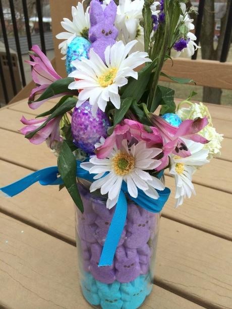 DIY Easter Flower Arrangement