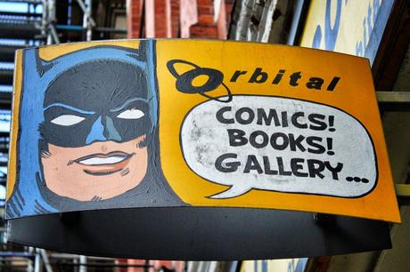 A Cartoon & Comic Book Tour Of London: Orbital Comics