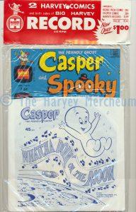 Harvey record and comics bagged set Dec 1972 Casper side