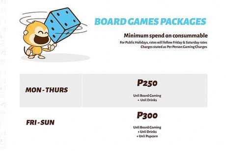 Board games pricing