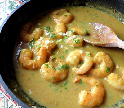 Curry Coconut King Prawns