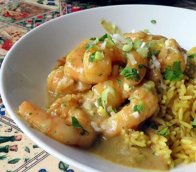 Curry Coconut King Prawns