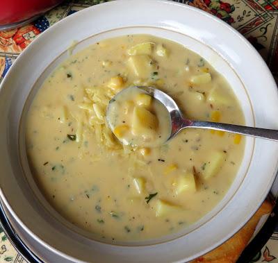 Cheddar & Corn Chowder