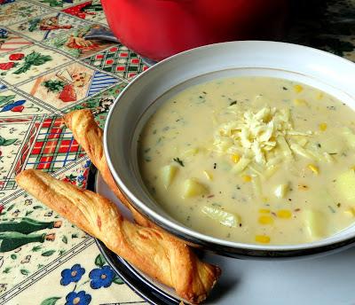 Cheddar & Corn Chowder