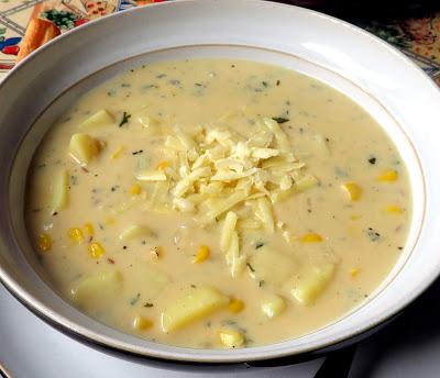 Cheddar & Corn Chowder