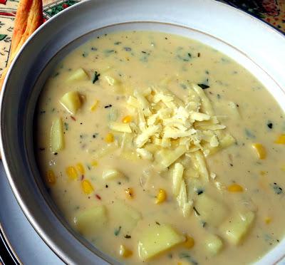 Cheddar & Corn Chowder