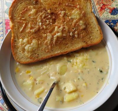 Cheddar & Corn Chowder